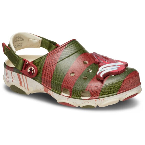 Crocs All-Terrain A Nightmare on Elm Street Horror Collection Freddy Krueger